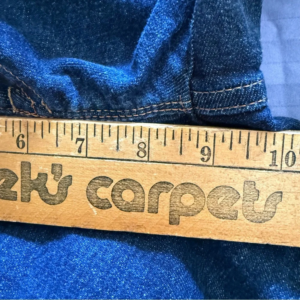 Tommy Hilfiger Women’s Jeans 8S Bootcut Blue Denim Y2K Stretch Mid Rise 28x29 - Picture 10 of 11